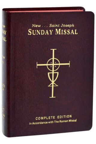 9780899428208 Saint Joseph Sunday Missal Red