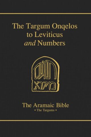 9780814654873 Targum Onquelos To The Torah Leviticus And Numbers